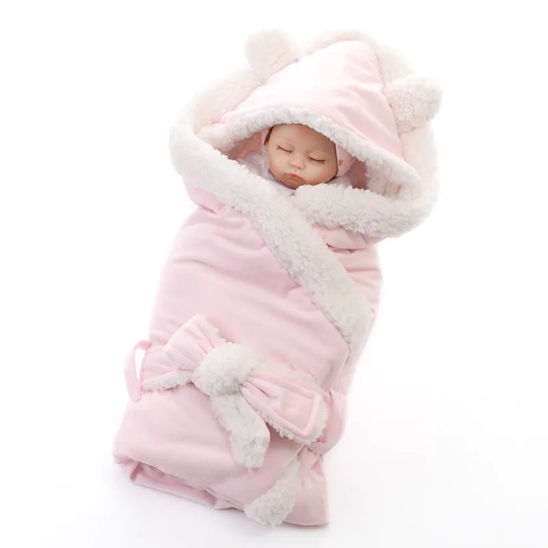 Newborn Soft Fleece Warm Blanket