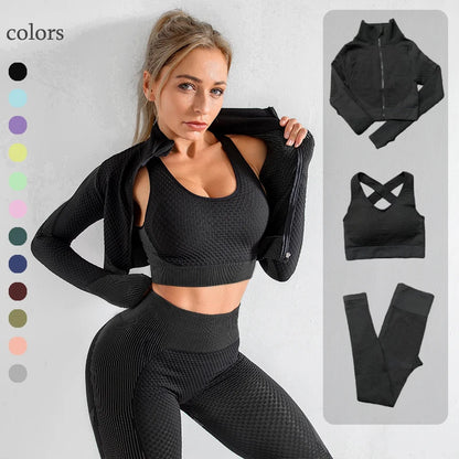 Women Yoga Gym Clothing Set