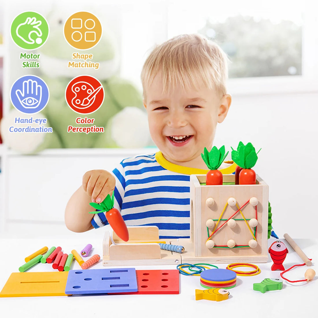 8 In 1 Montessori Permanence Box Toy