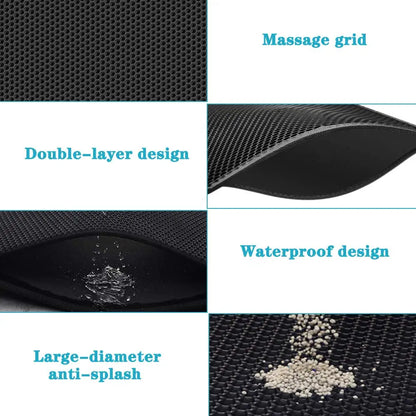 Cat Waterproof Non-slip Litter Mat