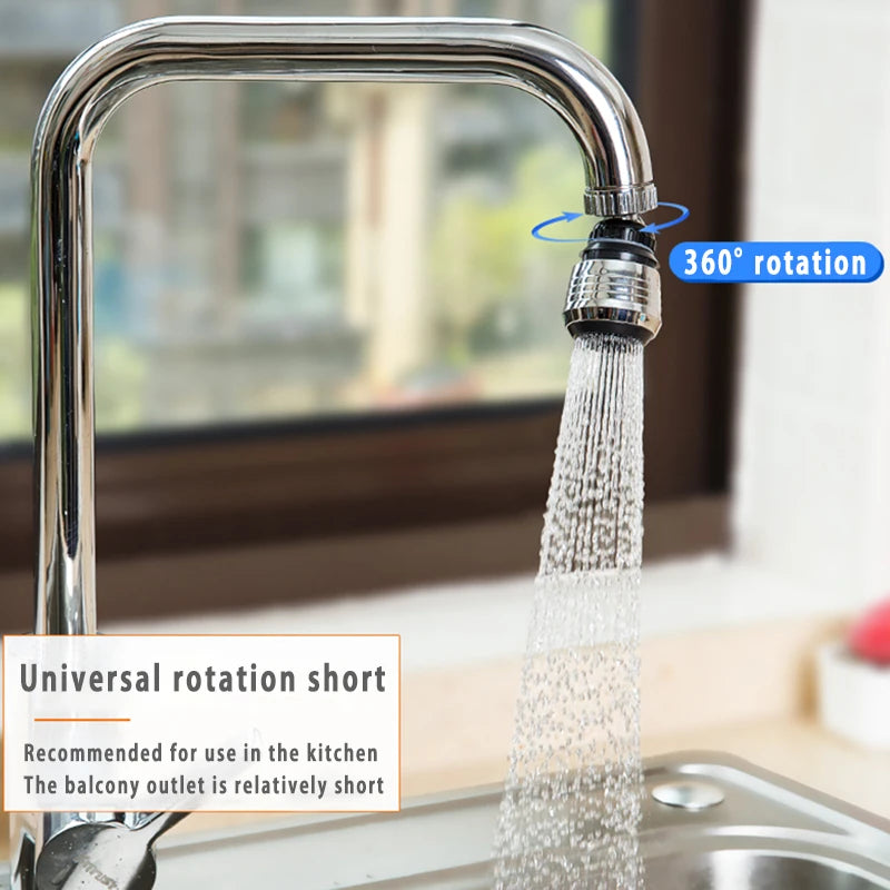 360 Rotatable Bubbler High Pressure Faucet Extender