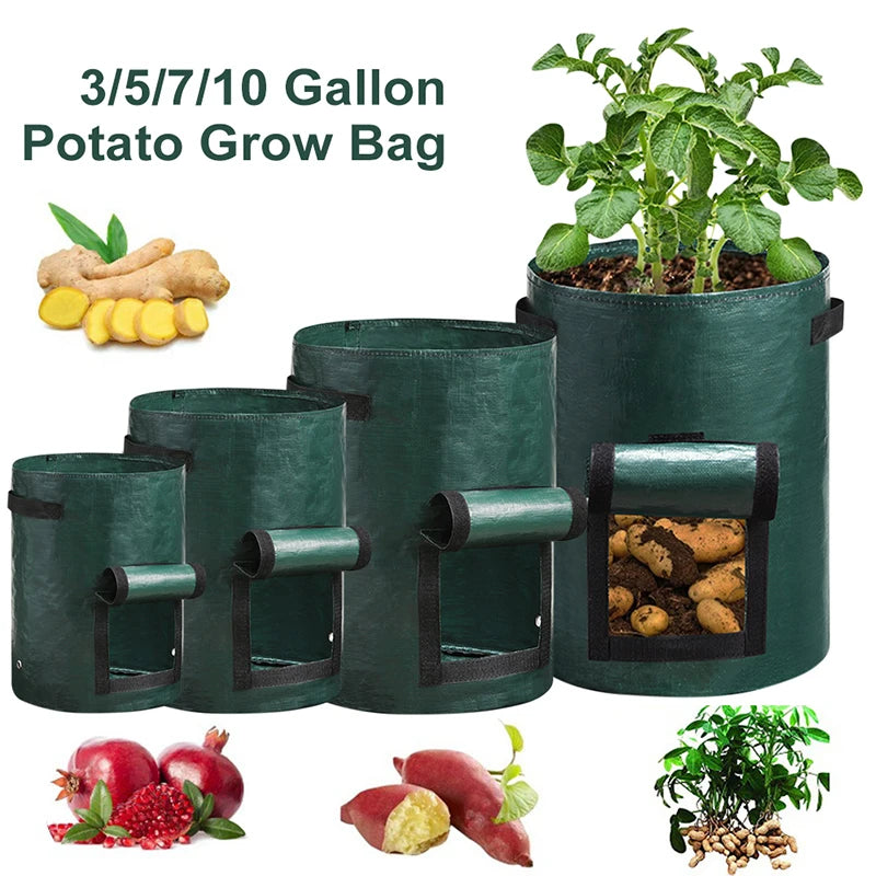 Garden Gallon Plant Growing Pots