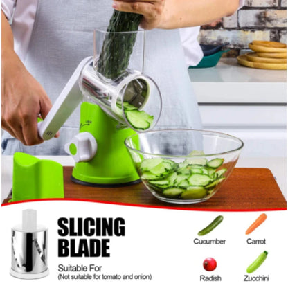 Manual Rotary Vegetable Cheese Grater