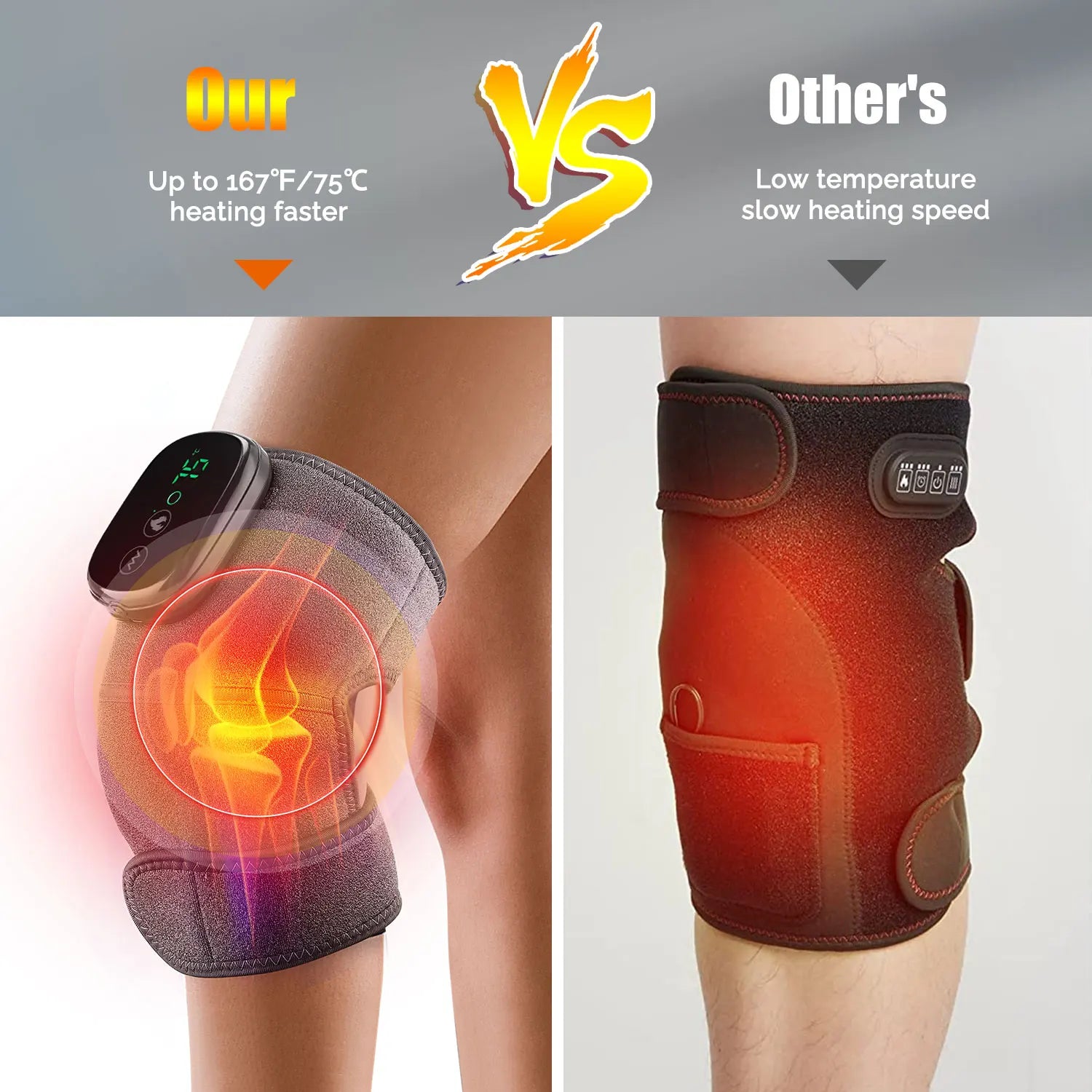 3 in 1 Knee Heating Massager