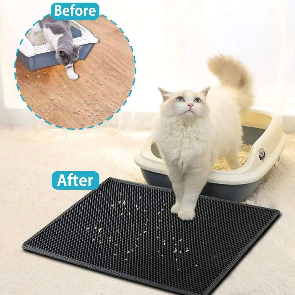 Cat Waterproof Non-slip Litter Mat