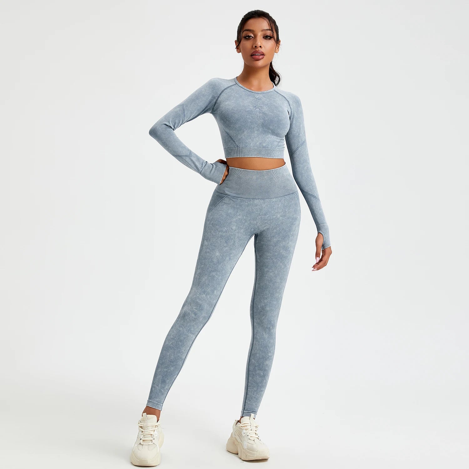 Woman Gym Casual Sport Pants Suit