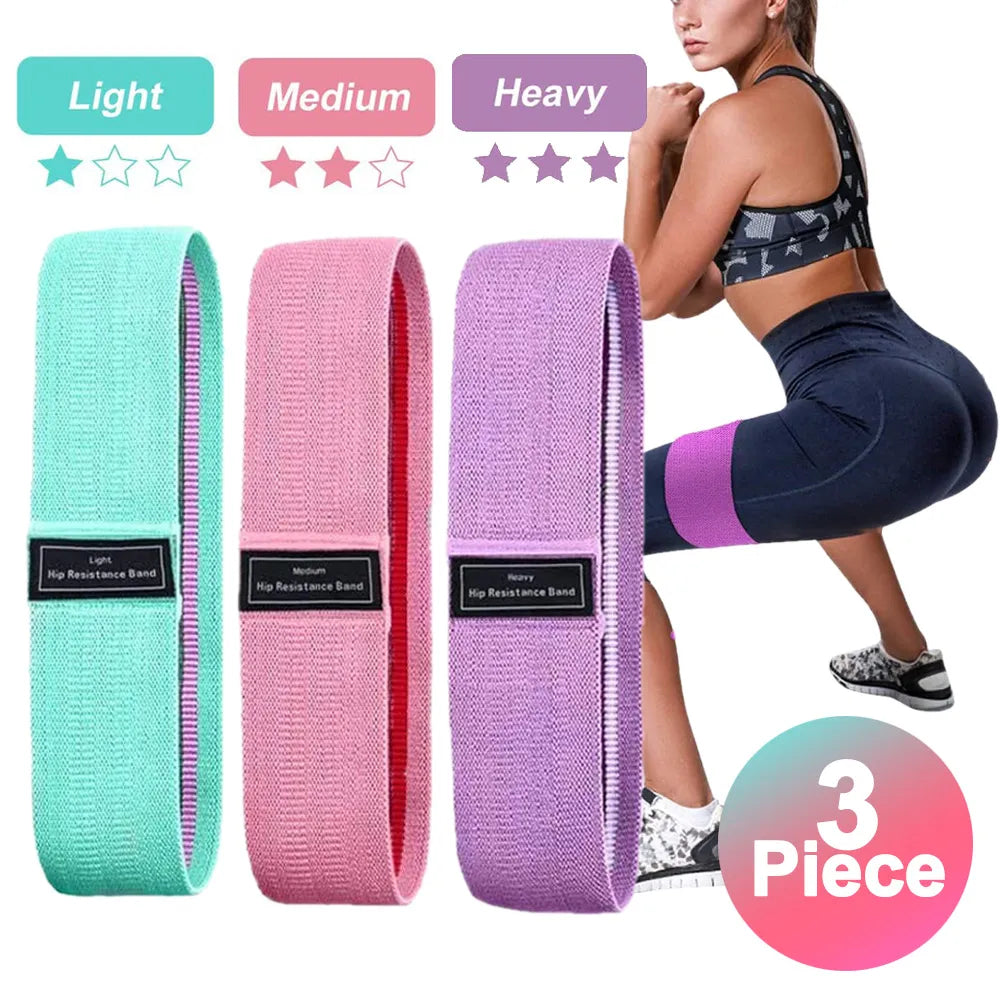 Elastic Resistance Yoga Bands