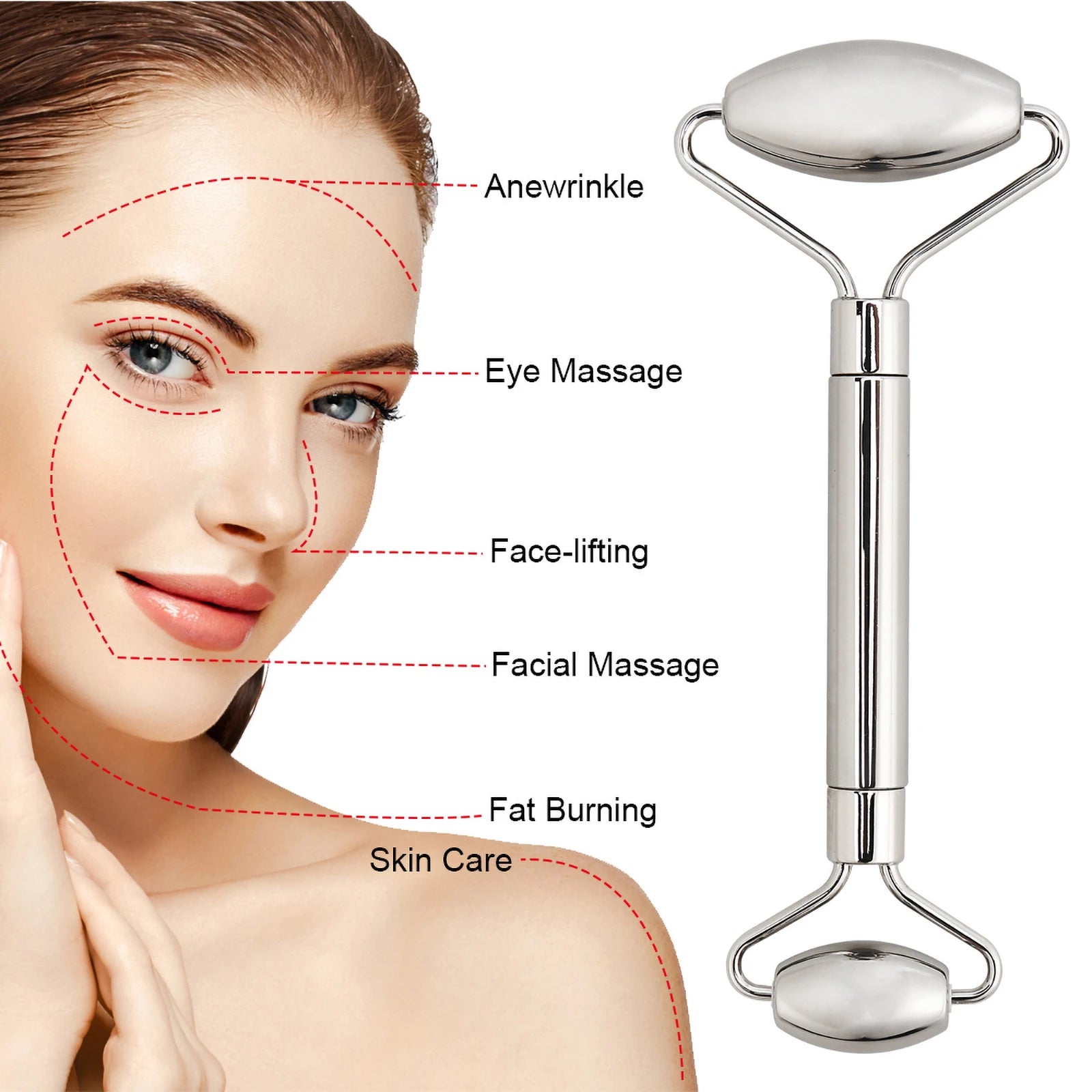 Stainless Steel  Face Care Lifting Masager