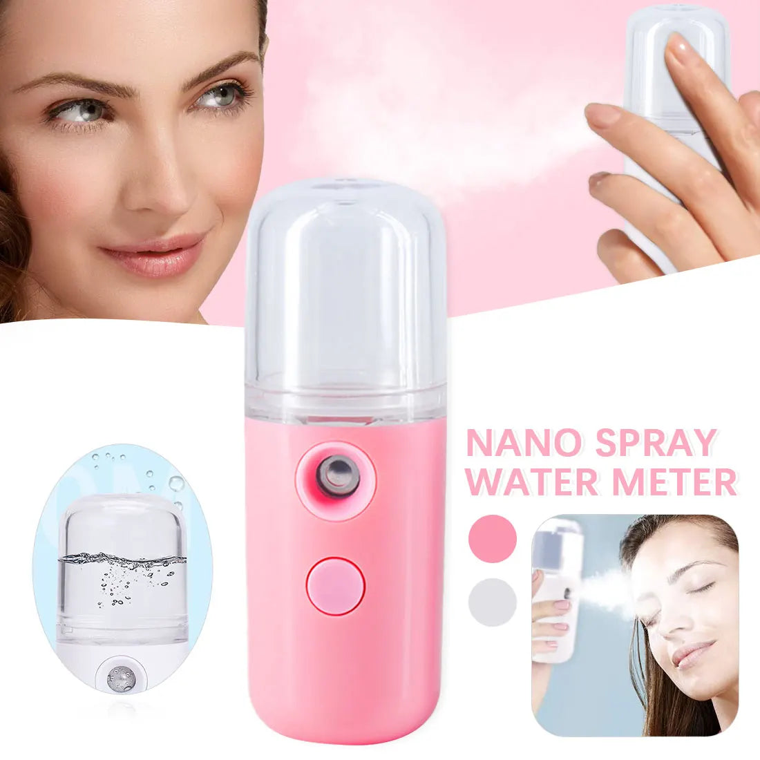 Mini USB Facial Steamer Spray