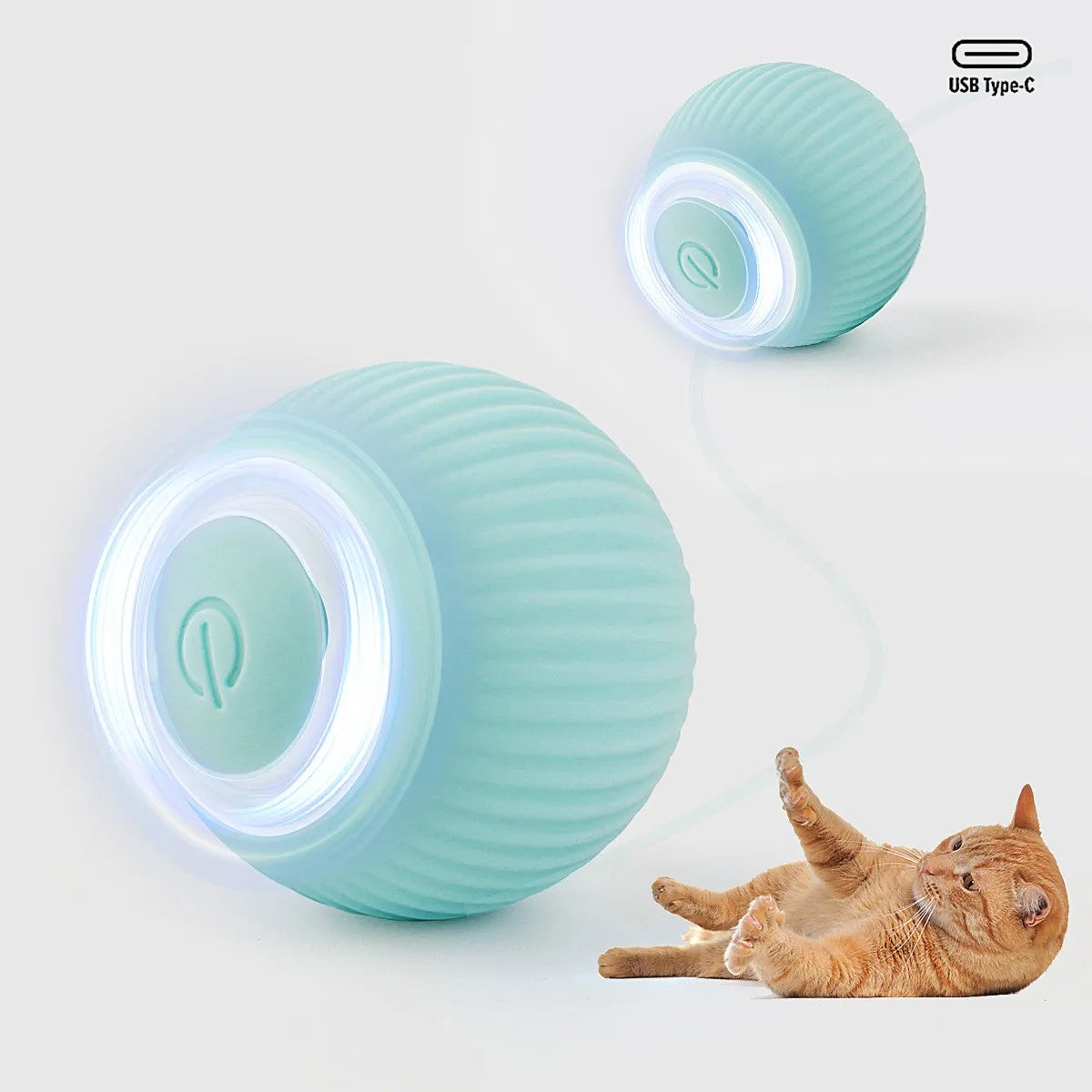 Cat Smart Electric Rolling Ball Toy