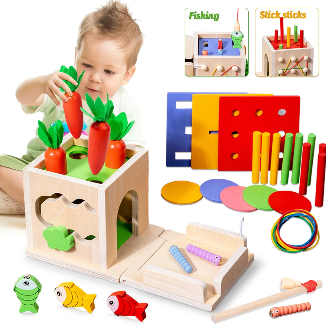 8 In 1 Montessori Permanence Box Toy