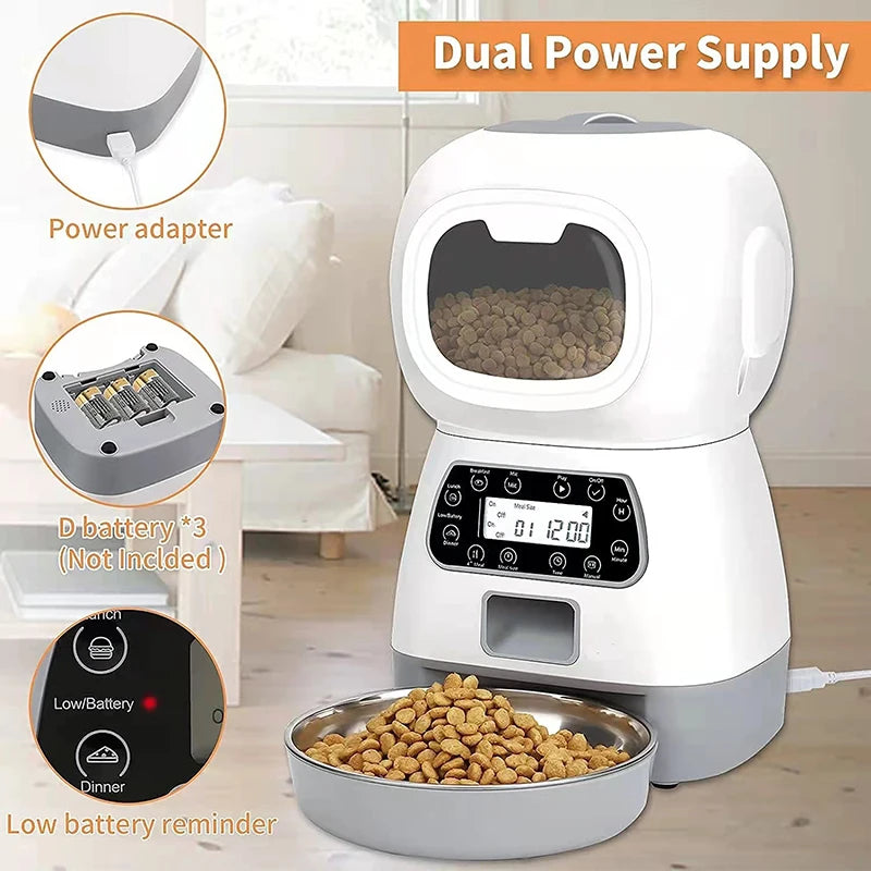 Pet Smart Automatic Food Feeder