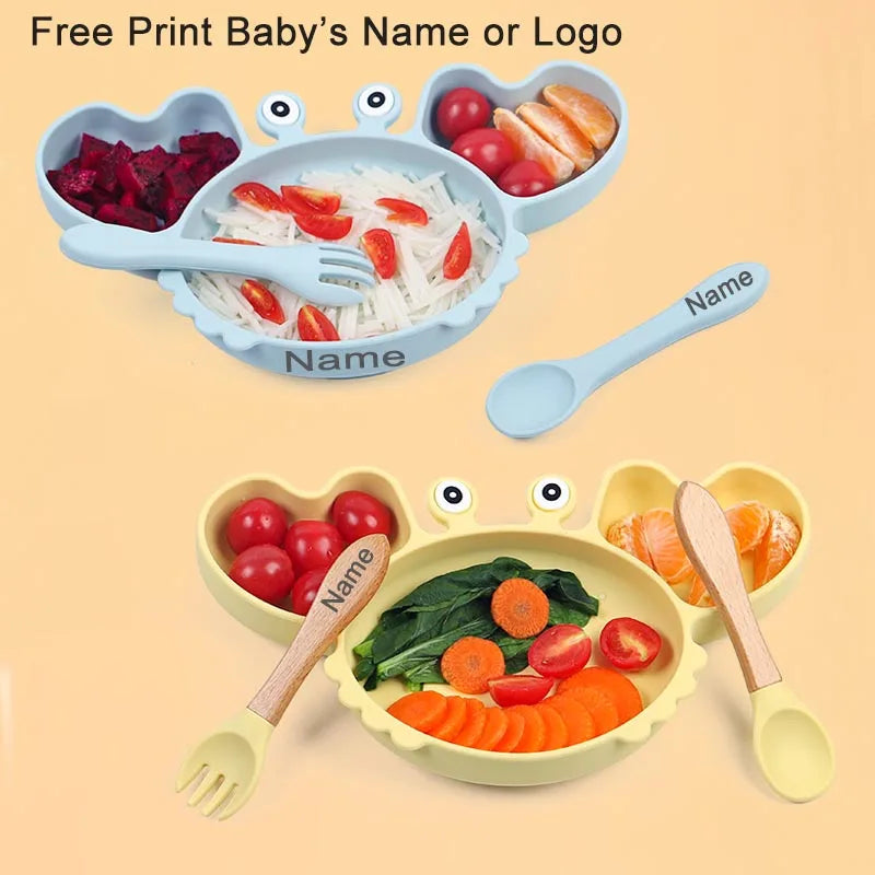 Baby Bowl Plate Feeding Set